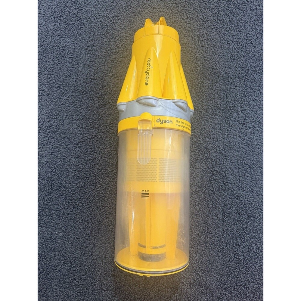 Dyson DC07 Vacuum Cyclone & Dust Bin Canister Assembly OEM Yellow Replacement